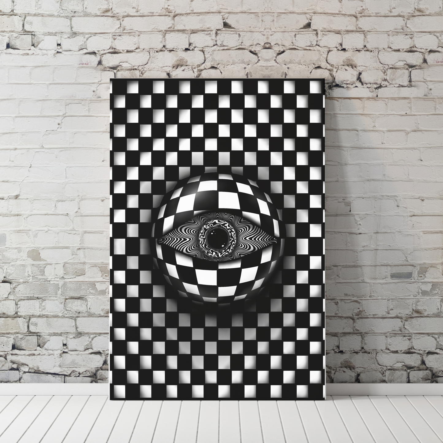 PsyEye B&W Edition Poster