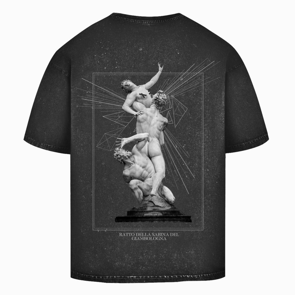 Oversize Washed Unisex T-Shirt Ratto della Sabina
