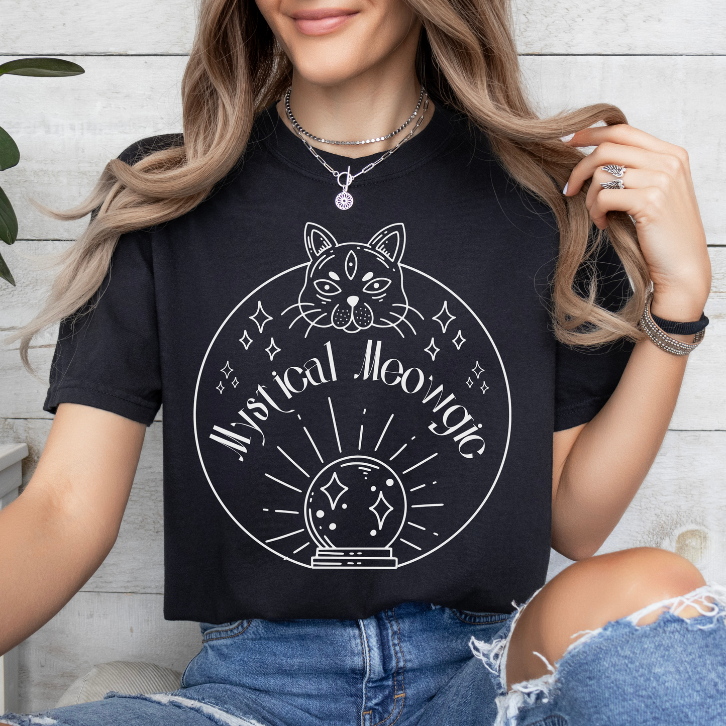 T-Shirt Mystical Meowgic