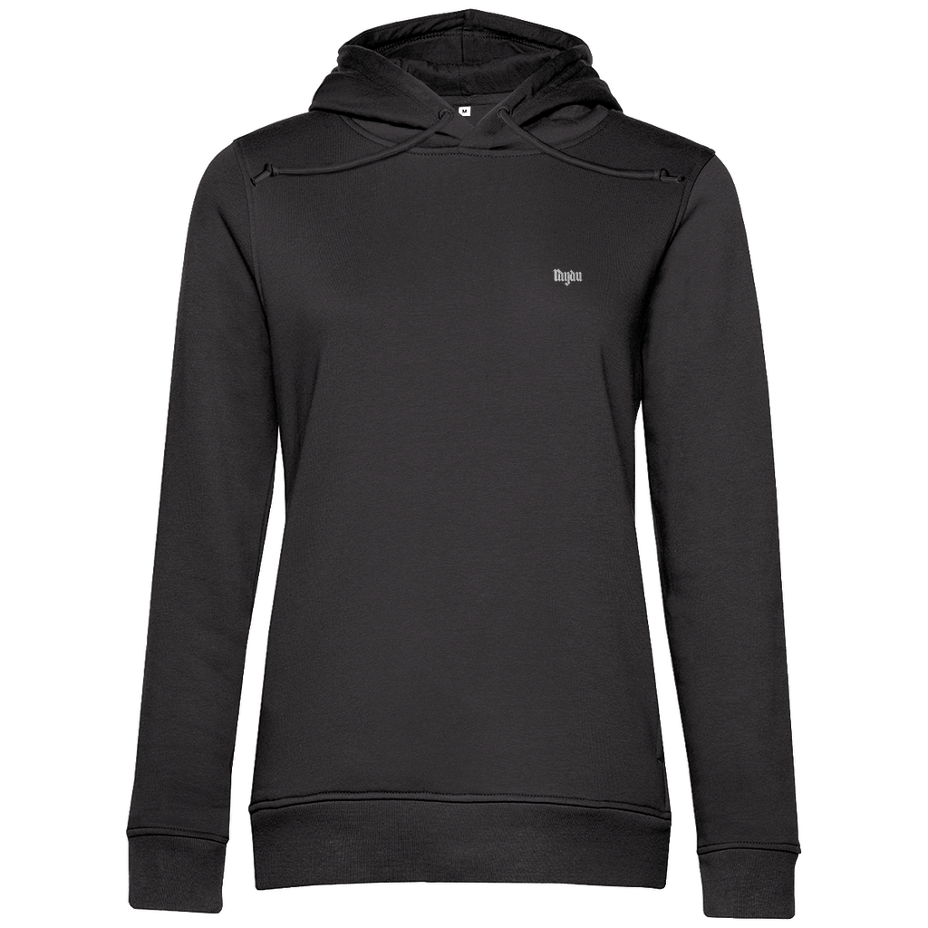 Damen Hoodie Bio-Baumwolle Daily Coffee Skelett