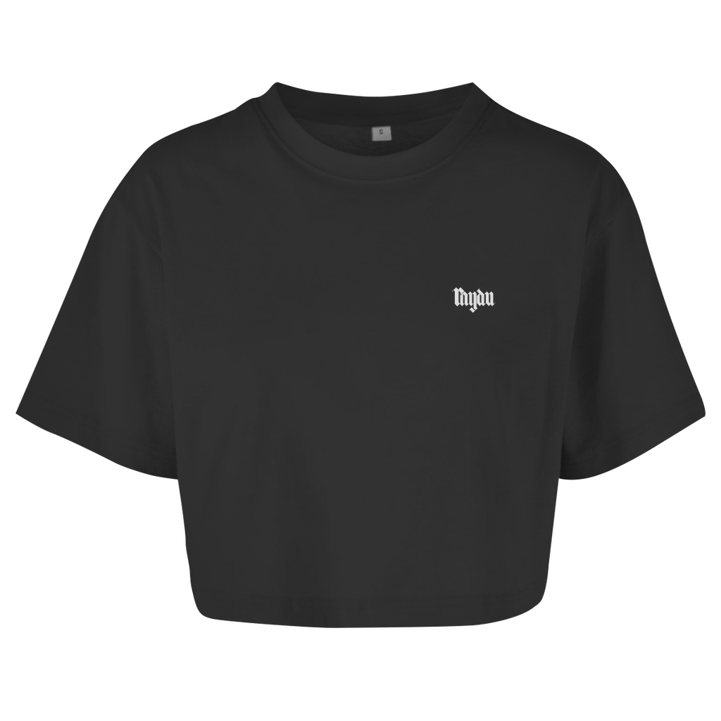 Damen Oversize Crop Top raydu