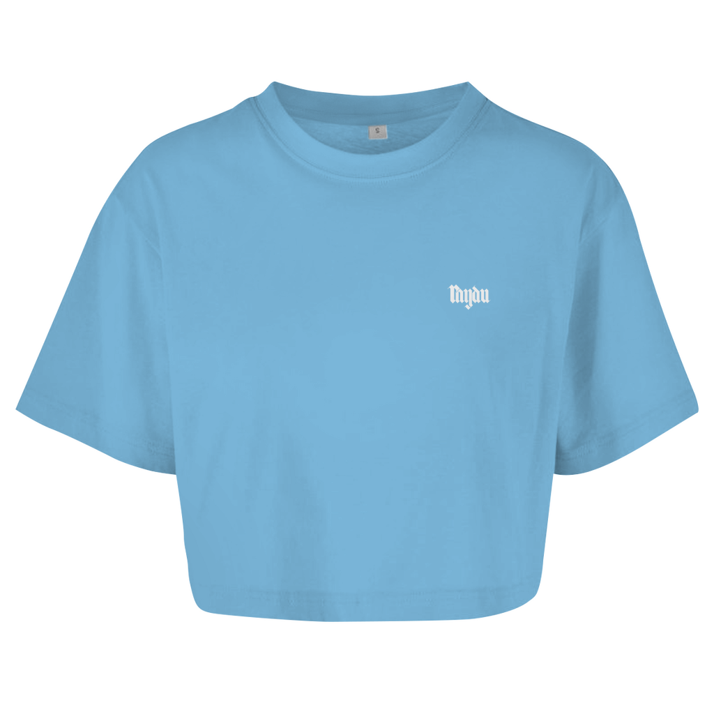 Damen Oversize Crop Top raydu