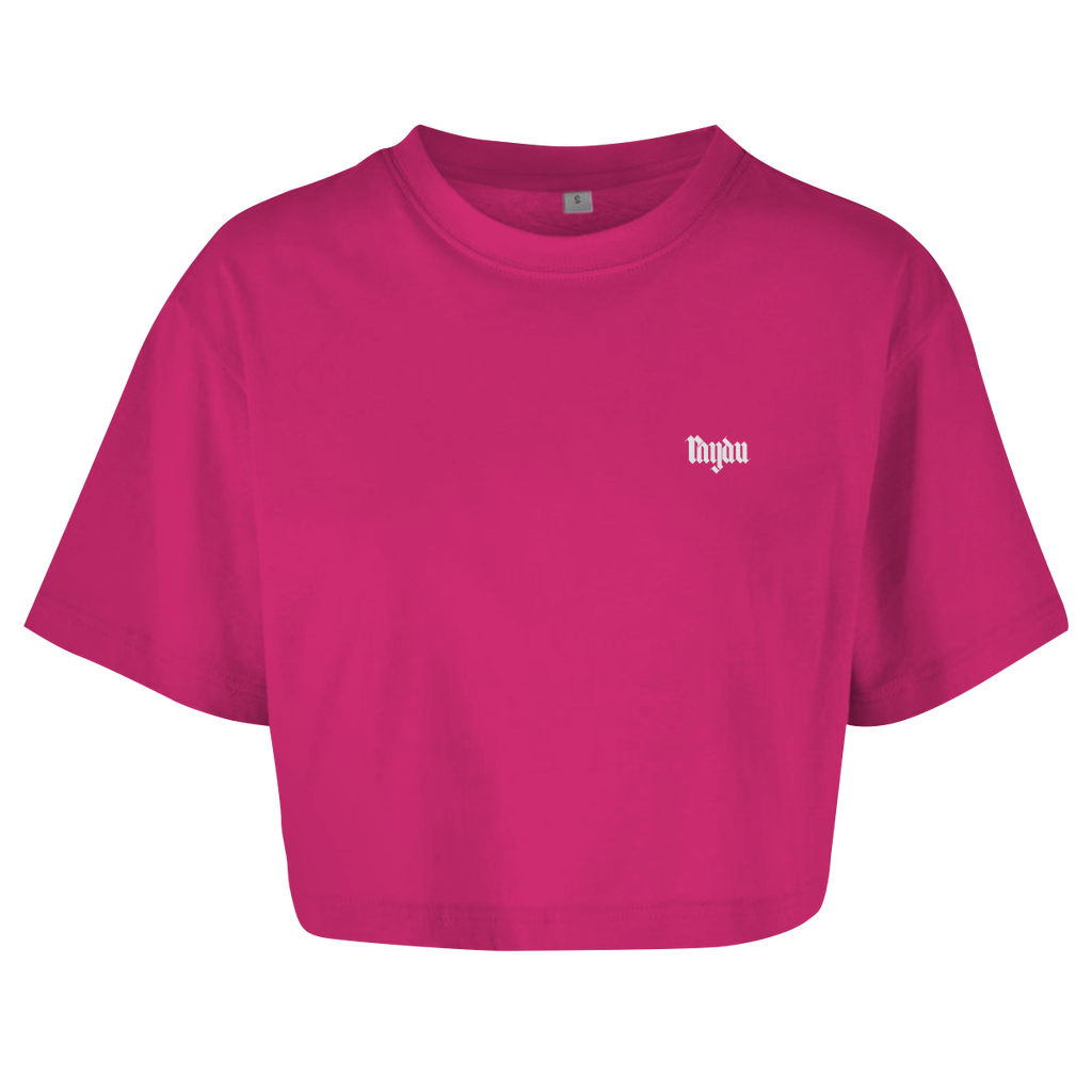Damen Oversize Crop Top raydu