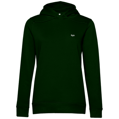 Damen Hoodie Bio-Baumwolle Daily Coffee Skelett