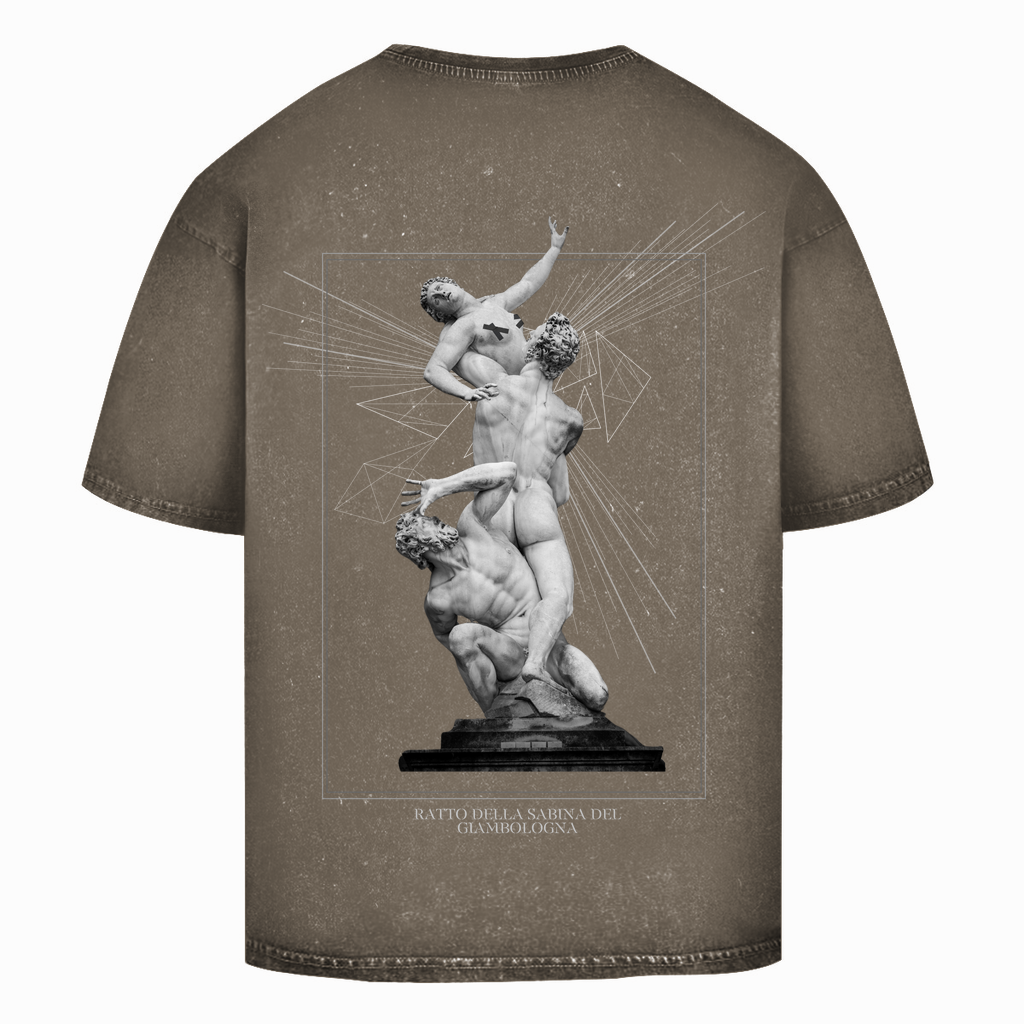Oversize Washed Unisex T-Shirt Ratto della Sabina