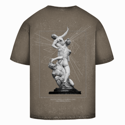 Oversize Washed Unisex T-Shirt Ratto della Sabina
