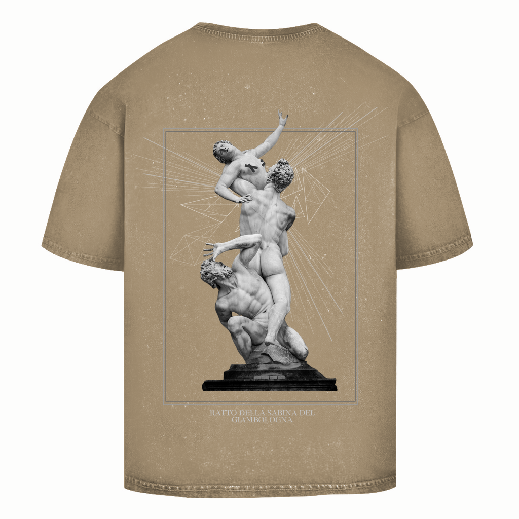 Oversize Washed Unisex T-Shirt Ratto della Sabina