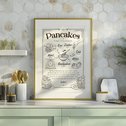 Pancakes Rezept Poster
