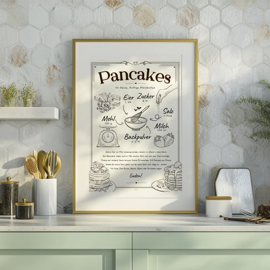 Pancakes Rezept Poster