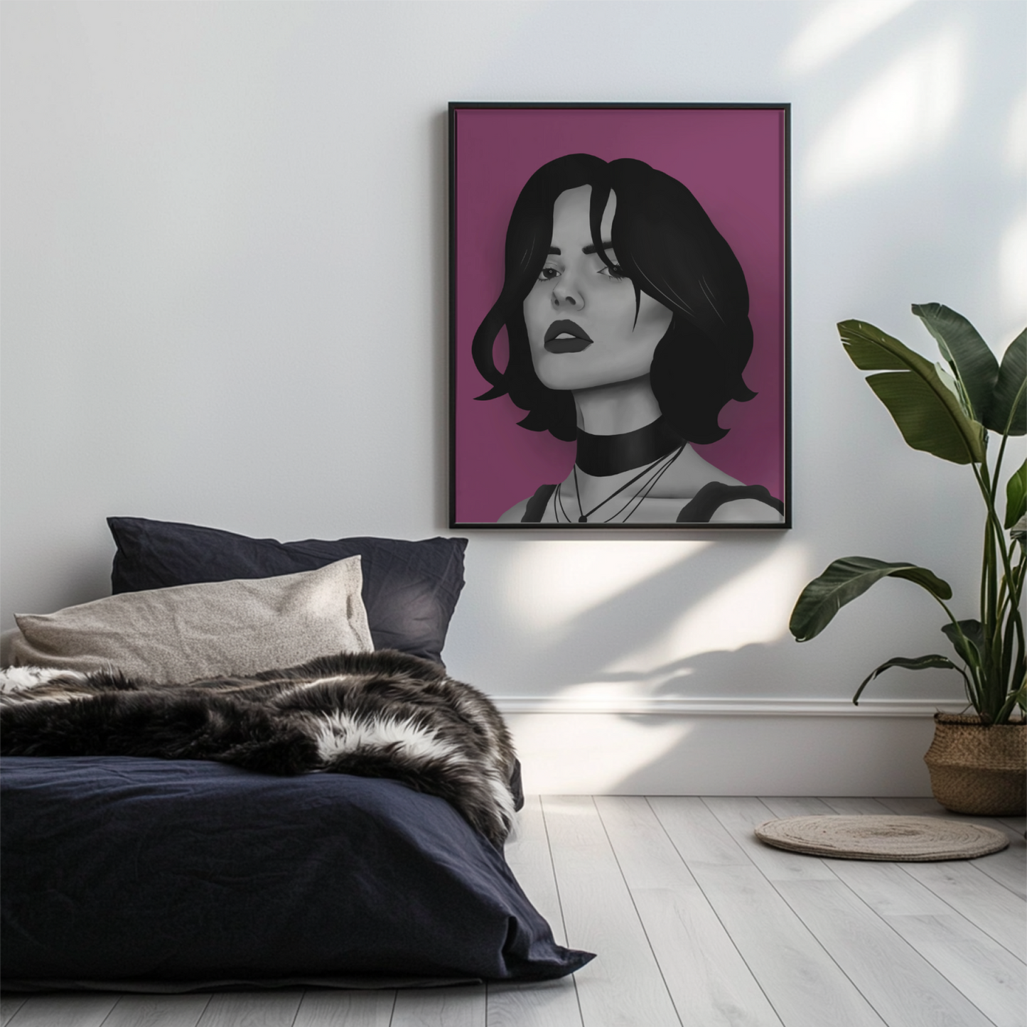 Head #2 Violett Poster