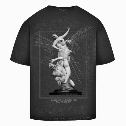 Oversize Washed Unisex T-Shirt Ratto della Sabina