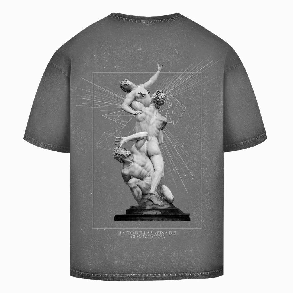 Oversize Washed Unisex T-Shirt Ratto della Sabina