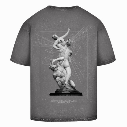 Oversize Washed Unisex T-Shirt Ratto della Sabina