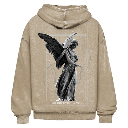 Oversize Washed Out Hoodie Statue Horizon