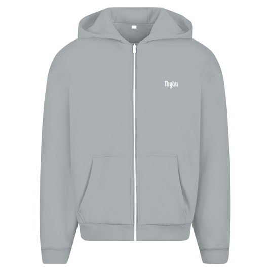 Oversize Unisex Zipper Hoodie raydu