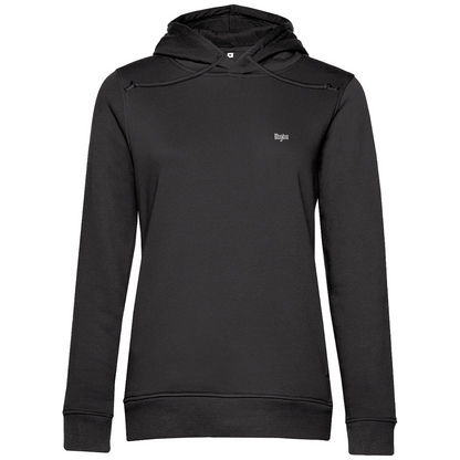 Damen Hoodie Bio-Baumwolle Daily Coffee Skelett