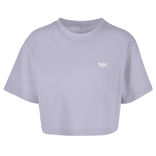 Damen Oversize Crop Top raydu