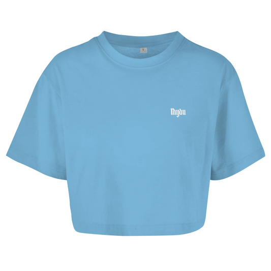Damen Oversize Crop Top raydu