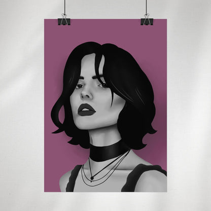 Head #2 Violett Poster