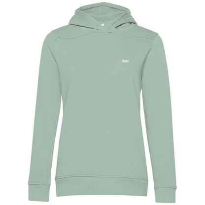 Damen Hoodie Bio-Baumwolle Daily Coffee Skelett
