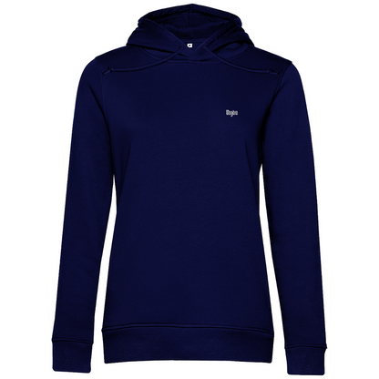 Damen Hoodie Bio-Baumwolle Daily Coffee Skelett