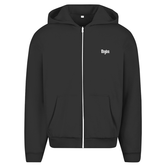 Oversize Unisex Zipper Hoodie raydu